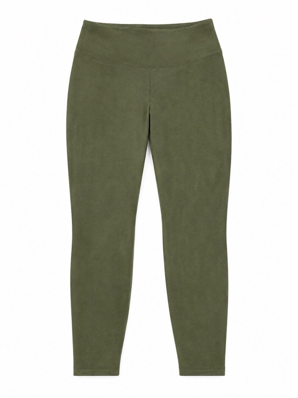 White House Black Market Runway Leggings Olive Green High Rise Size 4 Women